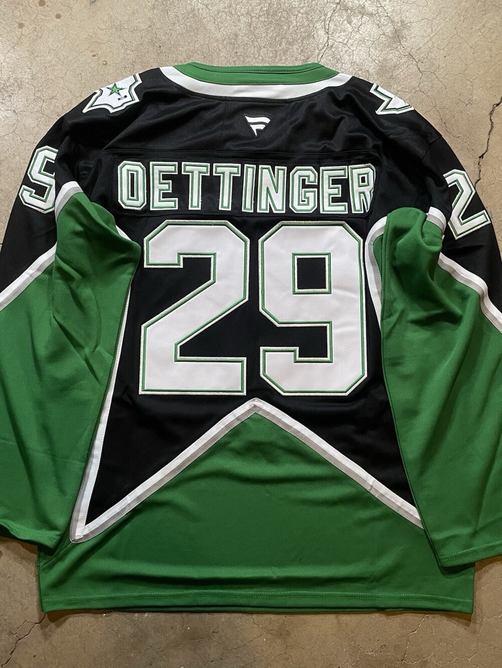 Dallas Stars Jake Oettinger Alternate ‘99 Fanatics Hockey Jersey Size M 50